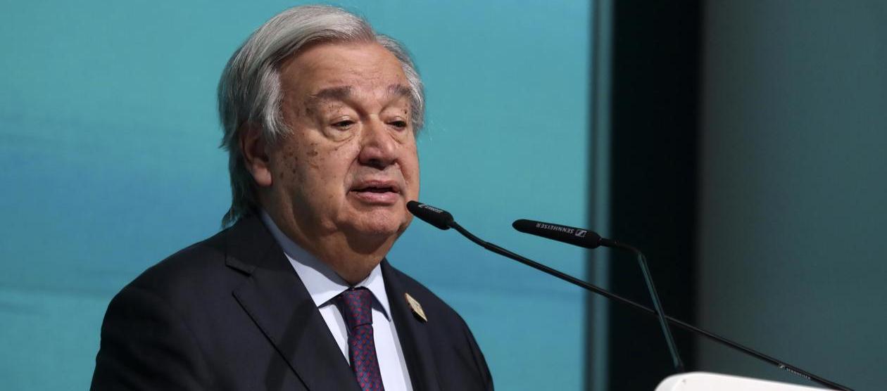 El secretario general de Naciones Unidas, António Guterres.