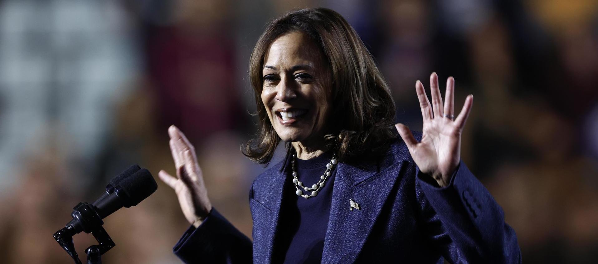 Kamala Harris, candidata demócrata.