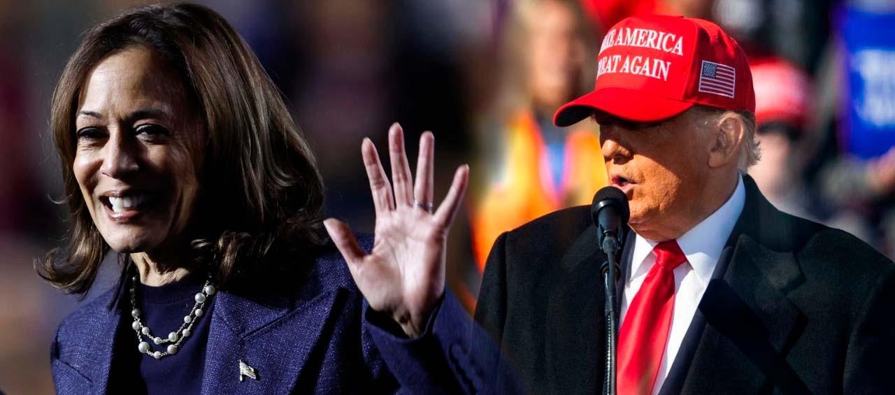 Kamala Harris y Donald Trump.