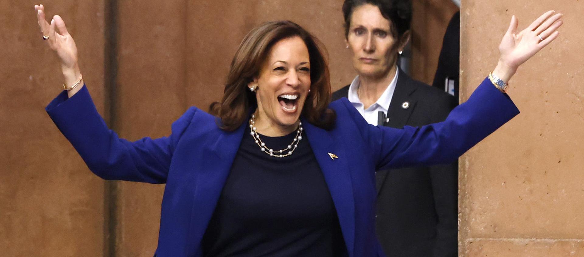 Kamala Harris, candidata demócrata.