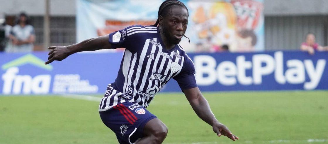 Yimmi Chará ha sido el jugador que más ha levantado el nivel en Junior en los últimos partidos.