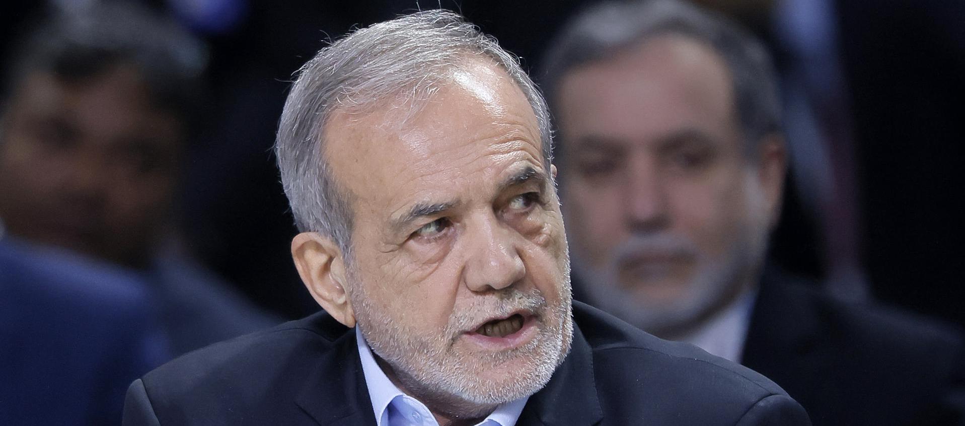 El Presidente de Irán, Masud Pezeshkian.