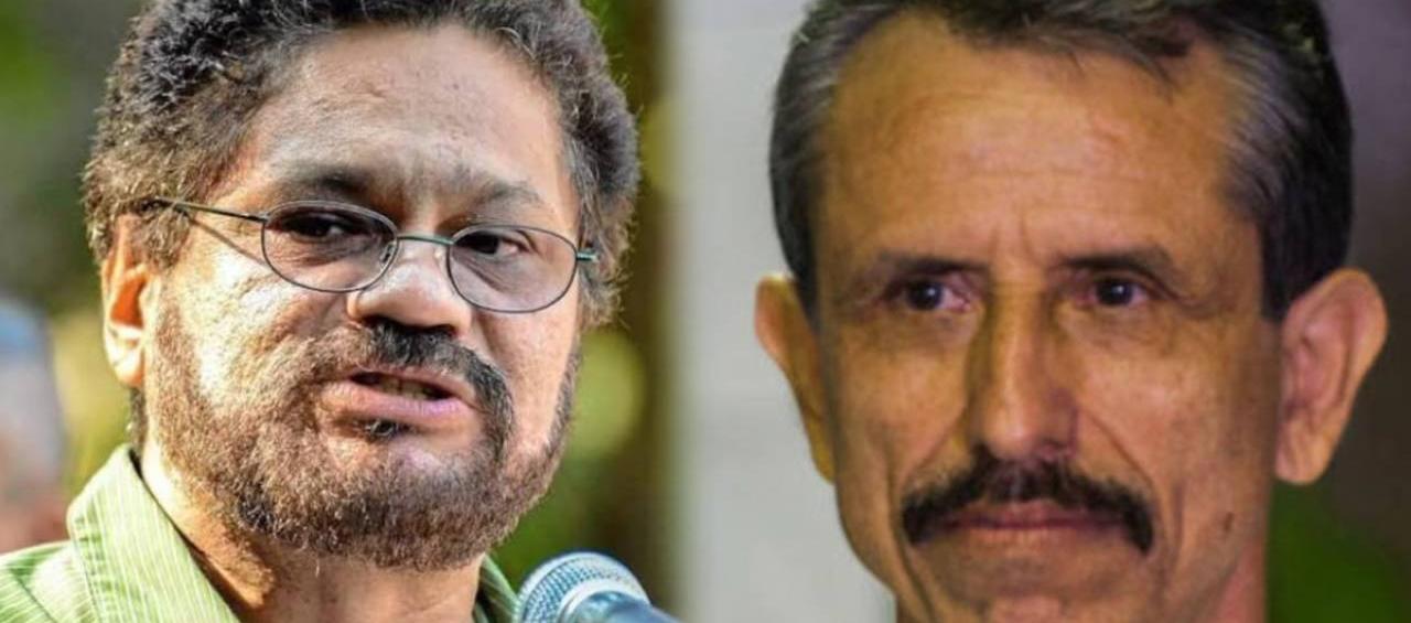 Alias 'Iván Márquez' y 'Walter Mendoza'.