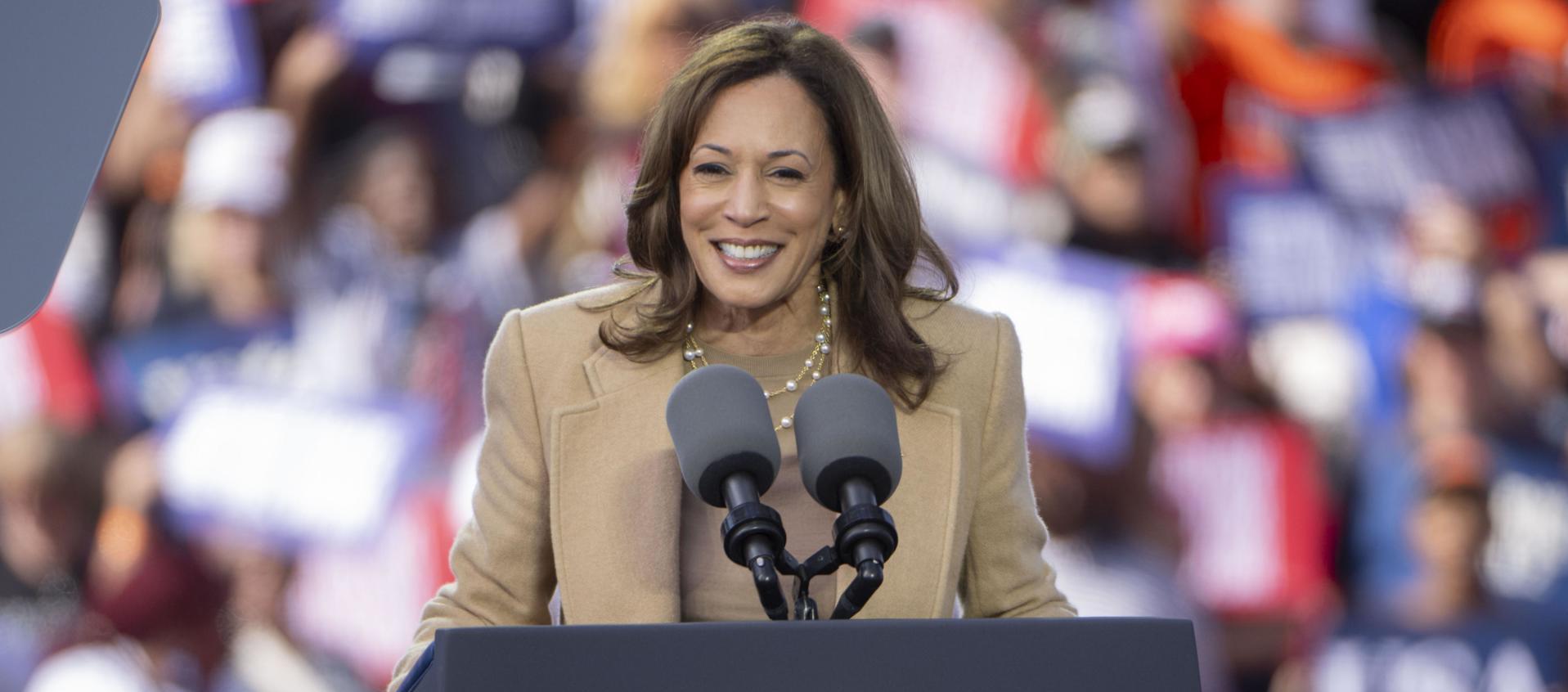 Kamala Harris, candidata demócrata.