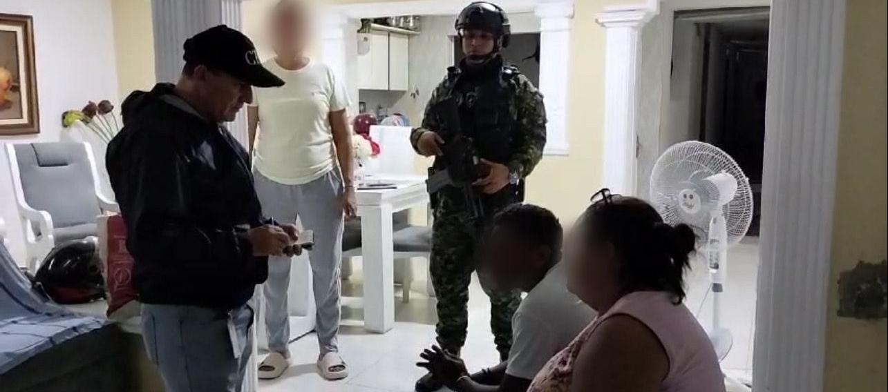 Liberación de hombre en Santa Marta.