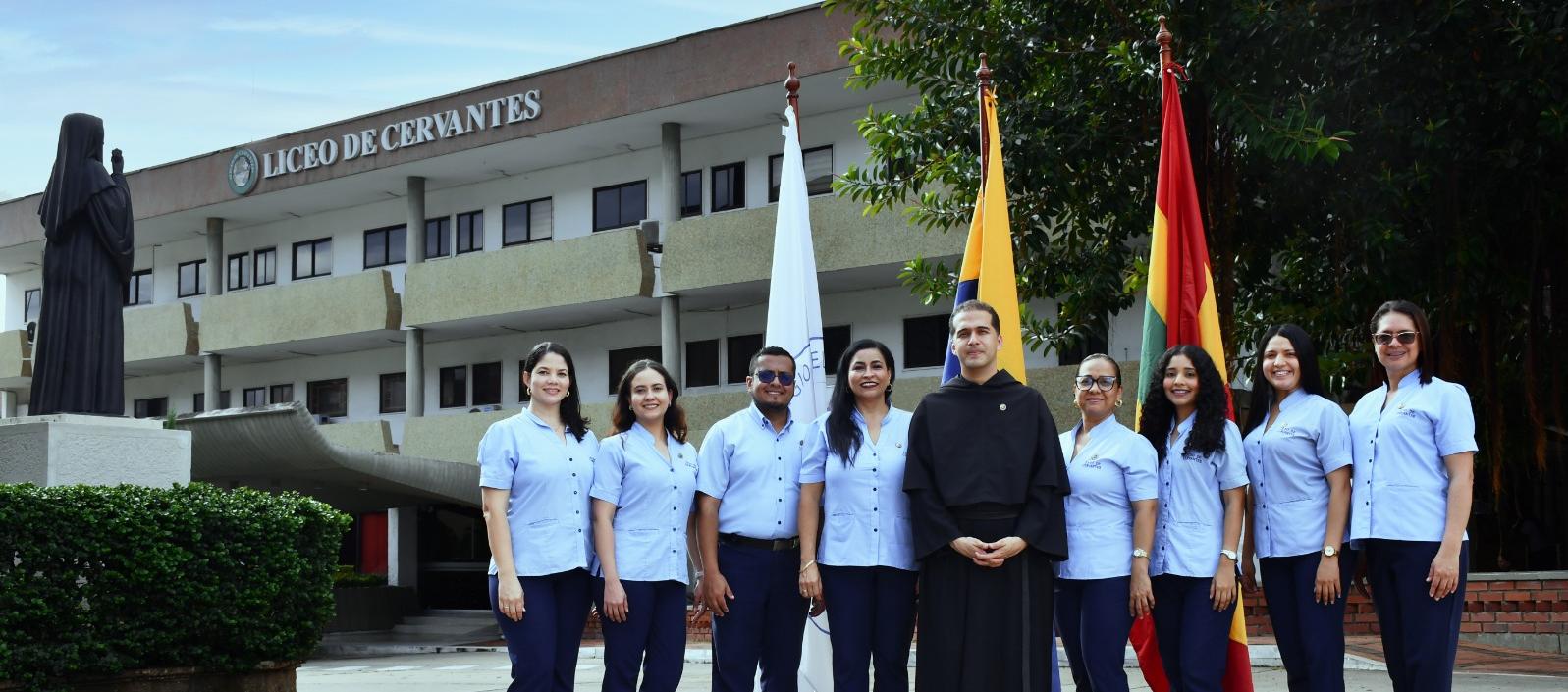 Personal del Liceo de Cervantes.