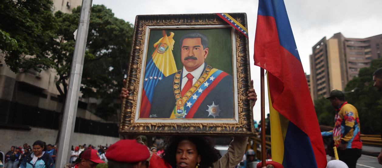 Imagen del presidente de Venezuela, Nicolás Maduro.