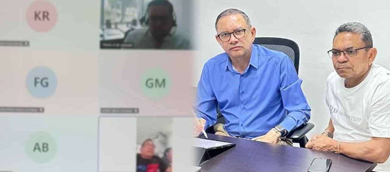 'Mane' Díaz junto a su abogado Alait Freja Calao.