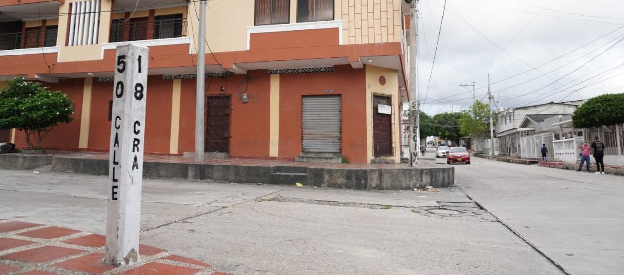 Lugar de los hechos.