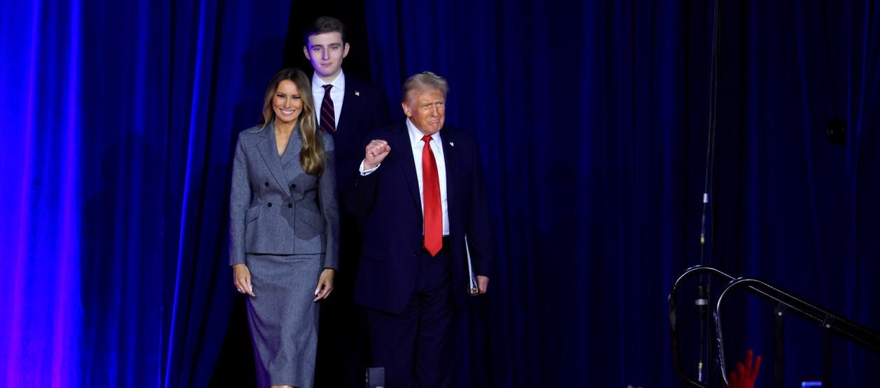 Melania y Donald Trump.