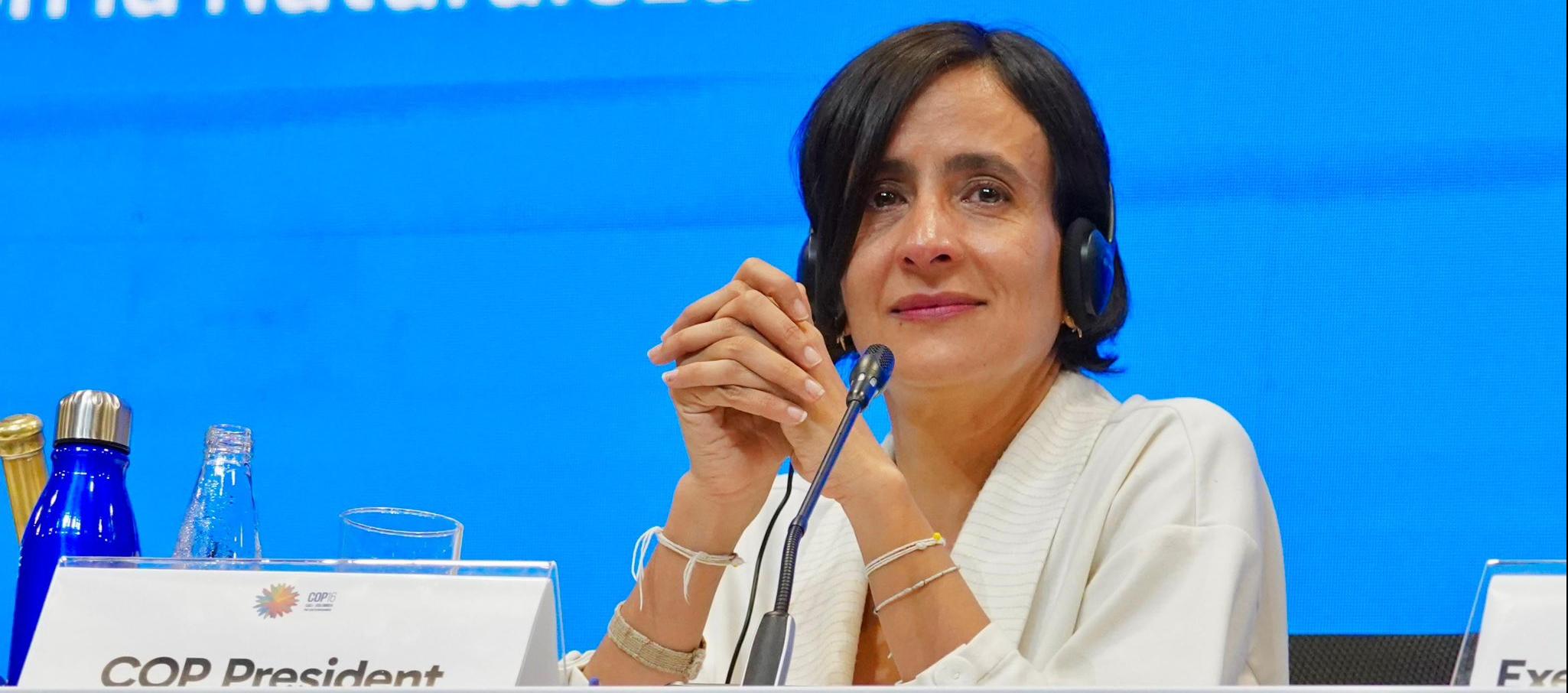 Ministra de Ambiente, Susana Muhamad.