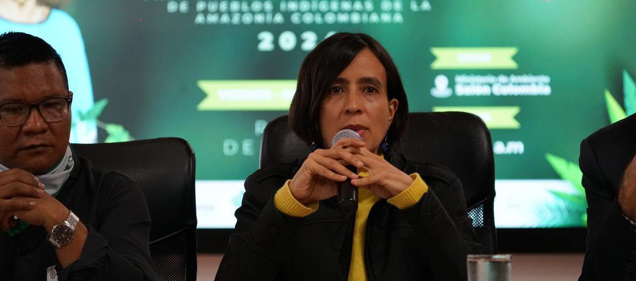 Susana Muhamad, ministra de Ambiente.