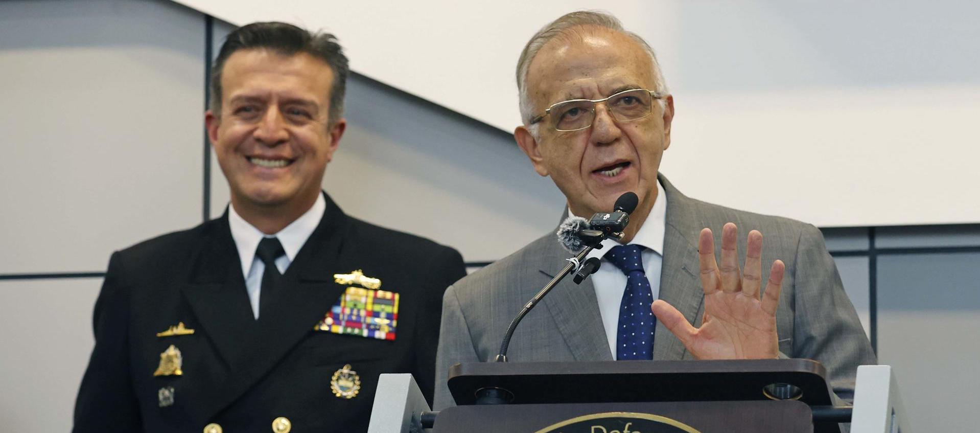 El ministro de Defensa, Iván Velásquez.