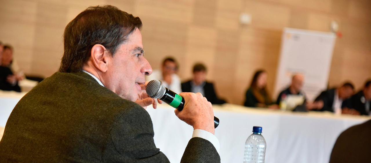 El ministro del Interior, Juan Fernando Cristo.