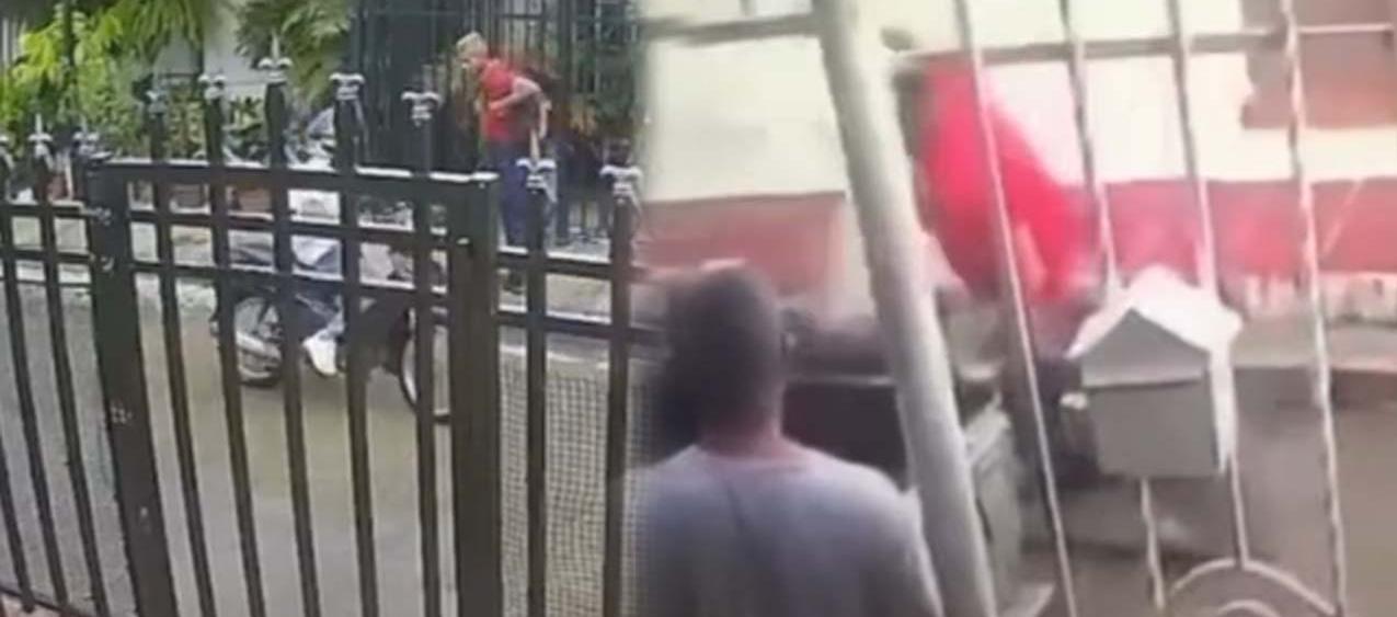 Así un hombre logró detener a un atracador en Santa Marta