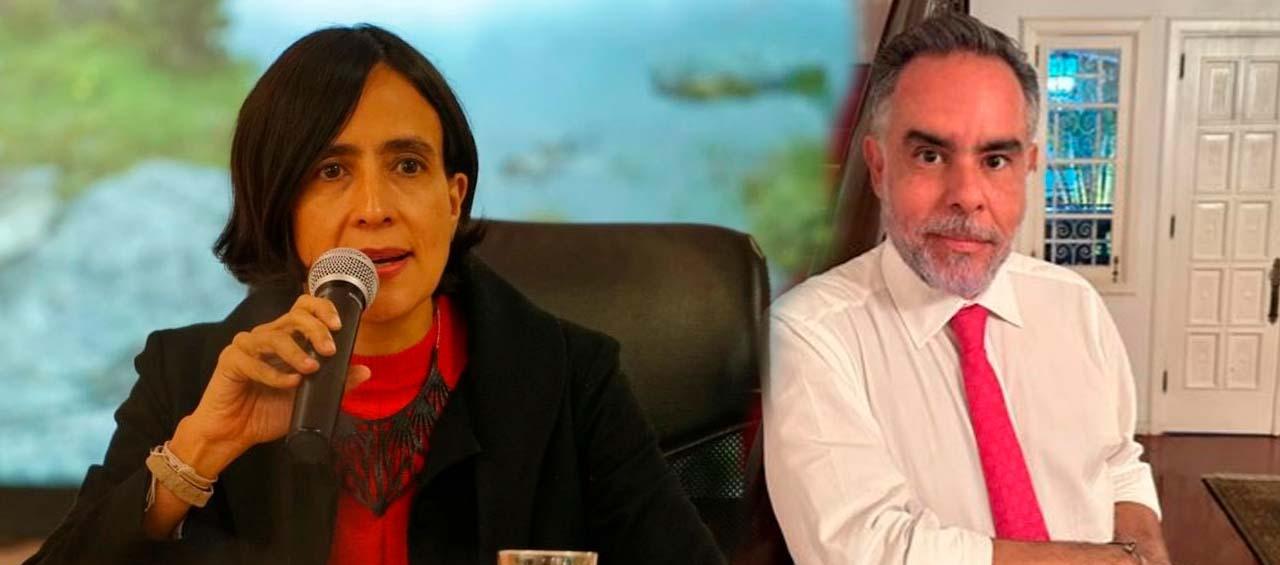 Susana Muhamad y Armando Benedetti.