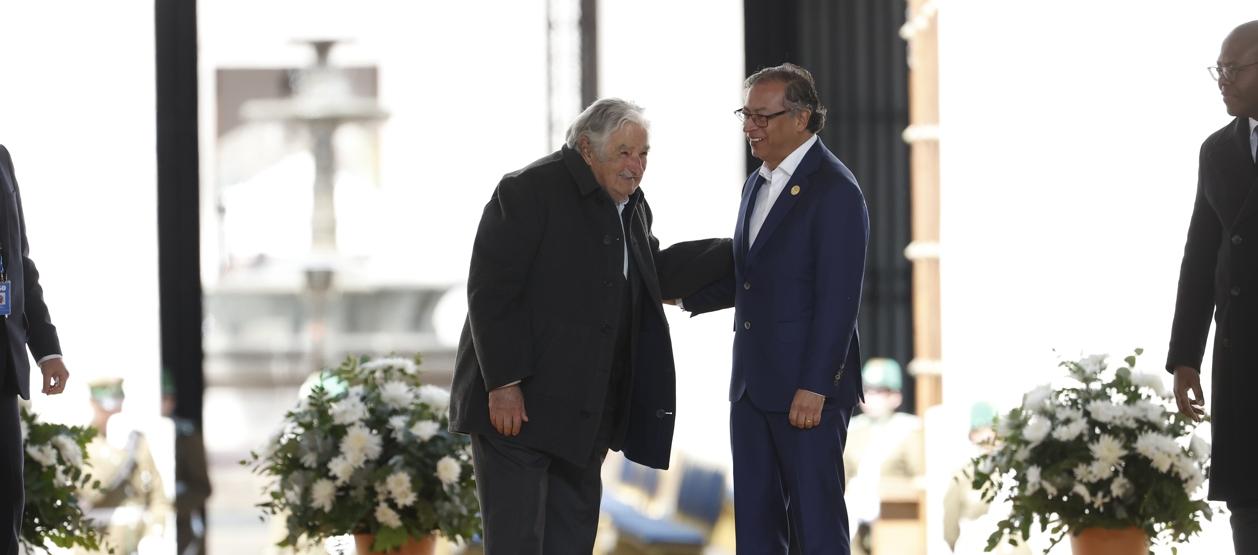 José 'Pepe' Mujica y Gustavo Petro.