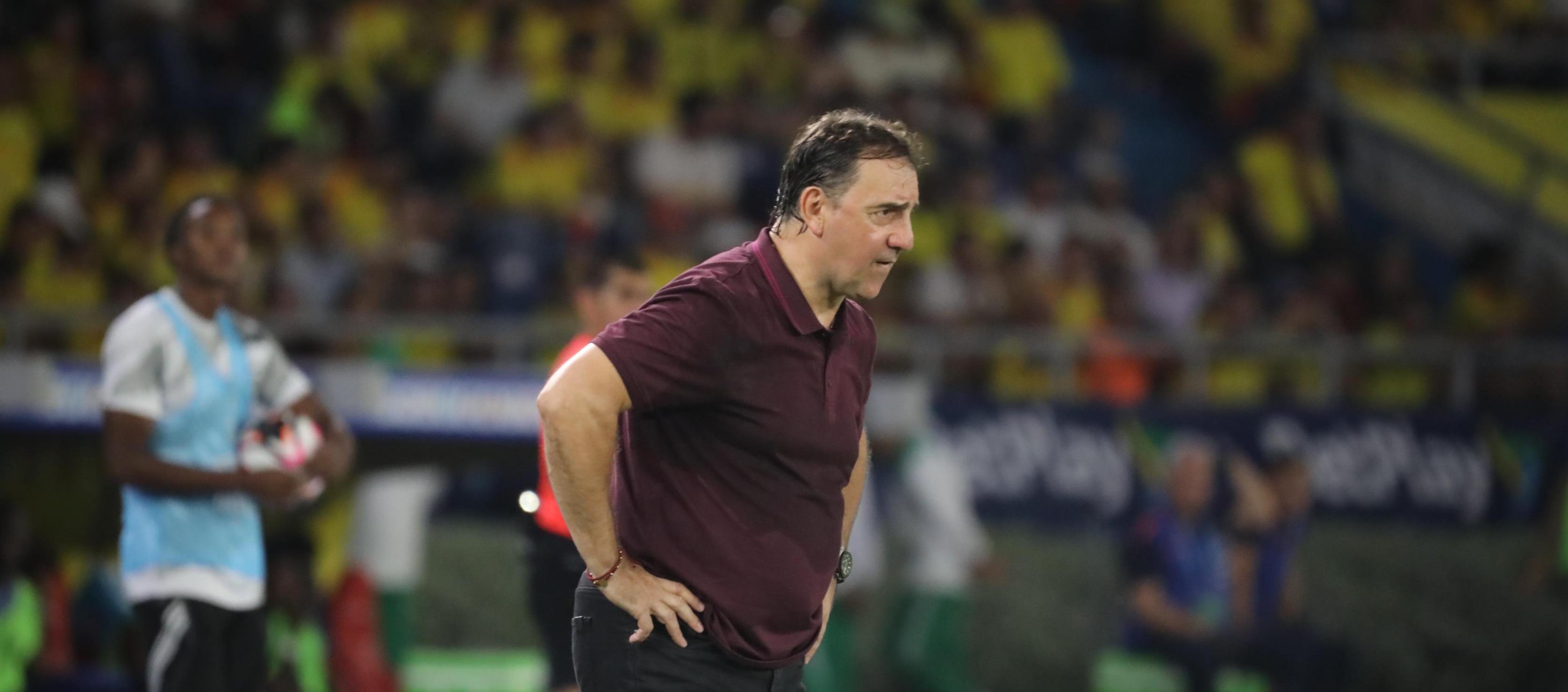 Néstor Lorenzo, técnico de Colombia. 