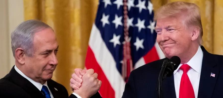 Benjamín Netanyahu y Donald Trump.