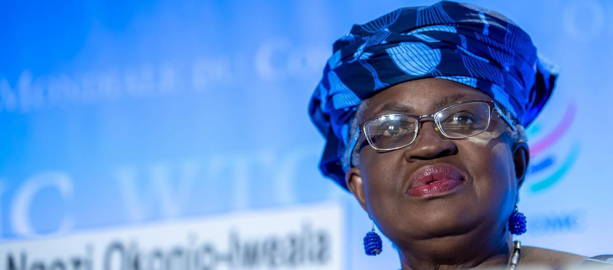 La directora general de la OMC, Ngozi Okonjo-Iweala.