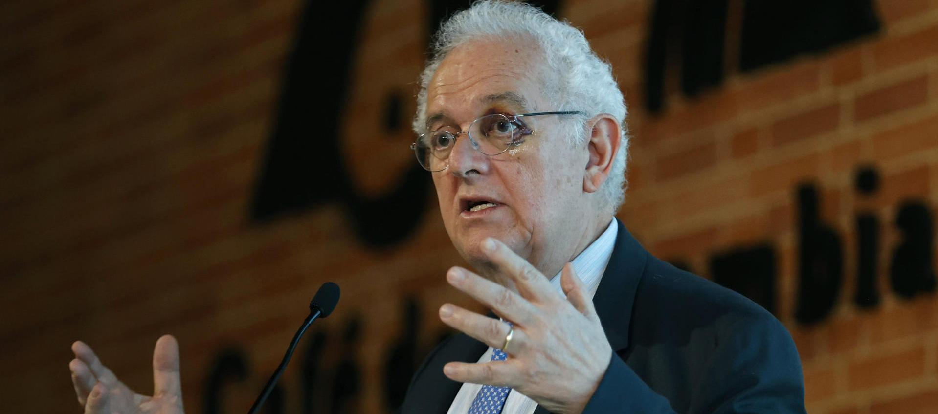 El exministro de Hacienda, José Antonio Ocampo.