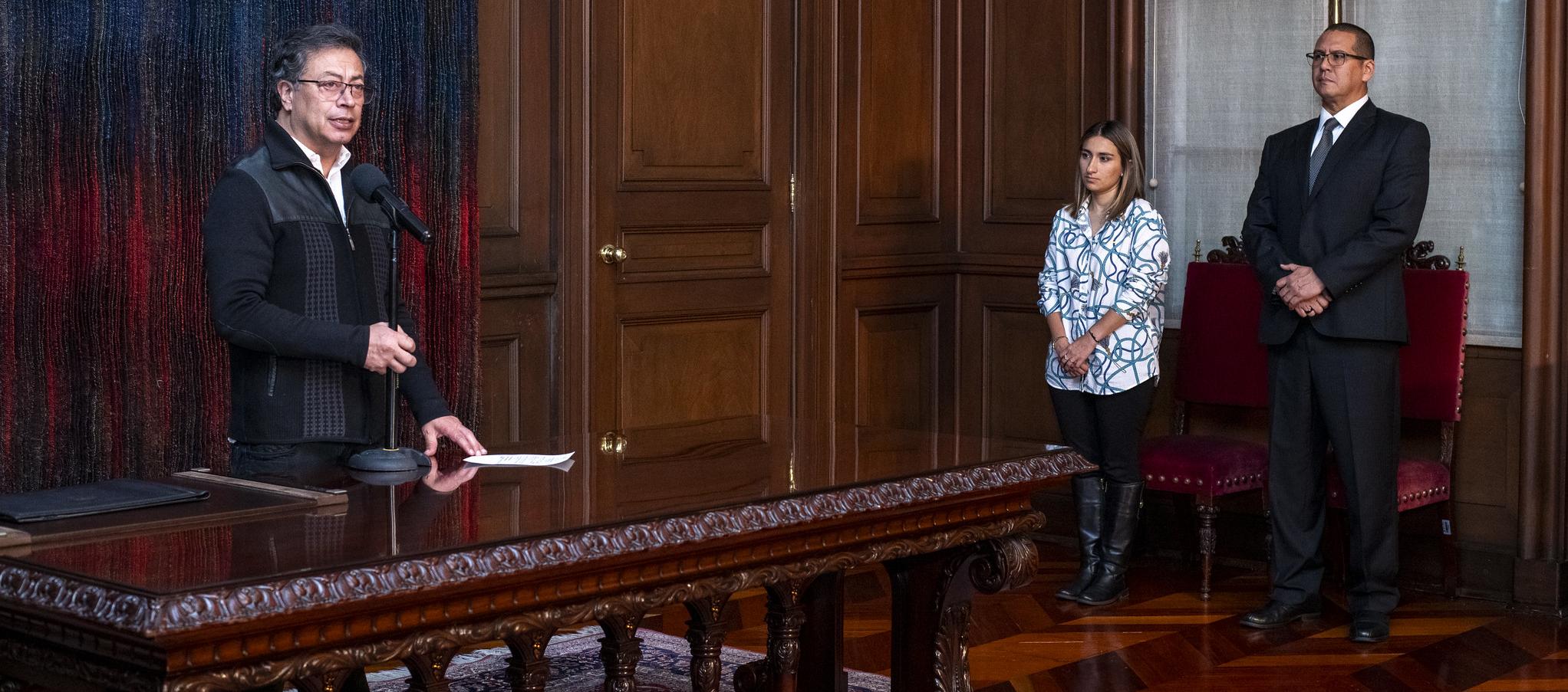 Posesión del nuevo Superintendente de Salud, Helver Guivianni Rubiano García.