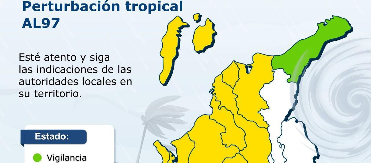 Vigilancia especial del Ideam y otros organismos en la Región Caribe. 