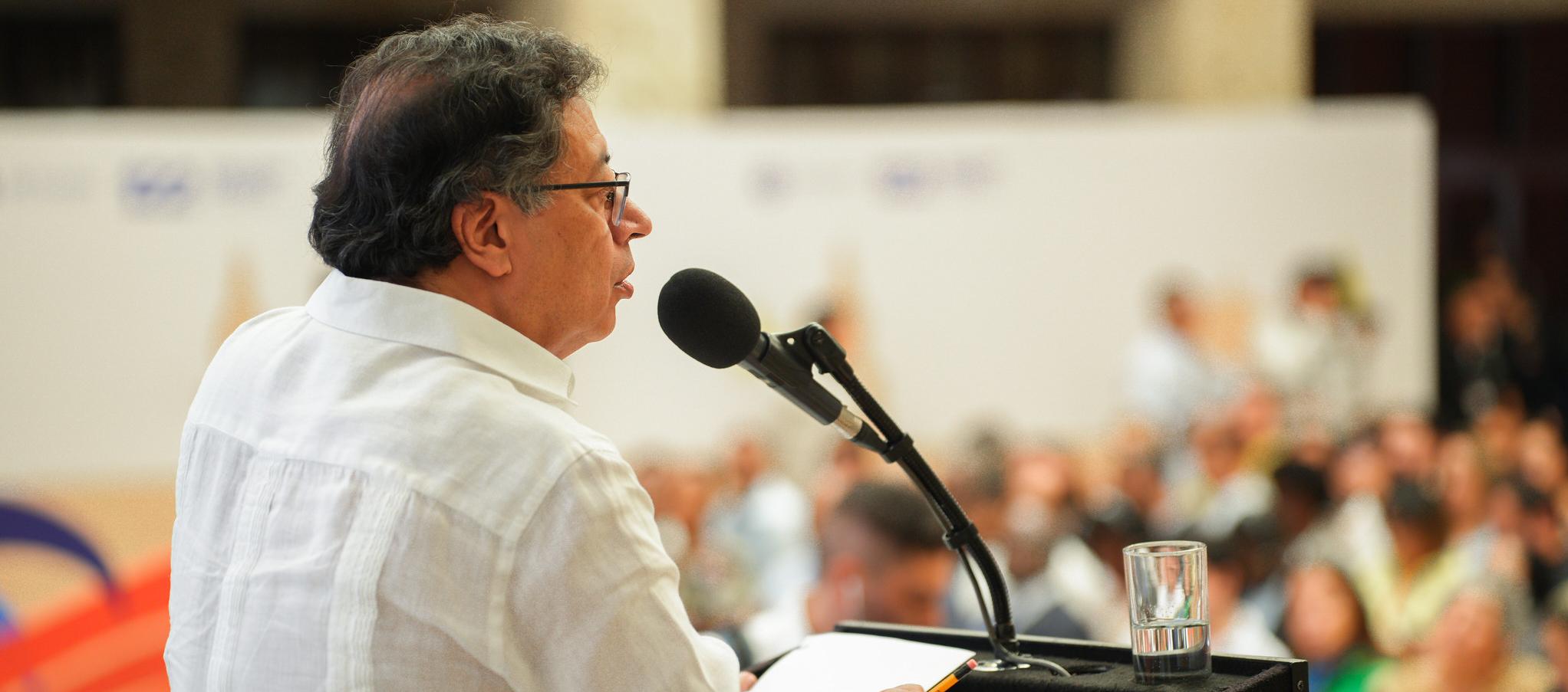 El Presidente de la República, Gustavo Petro.