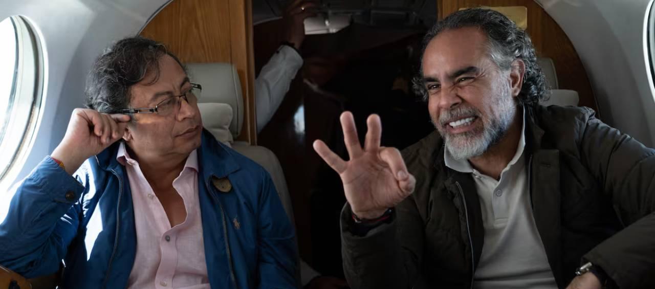 Gustavo Petro y Armando Benedetti.