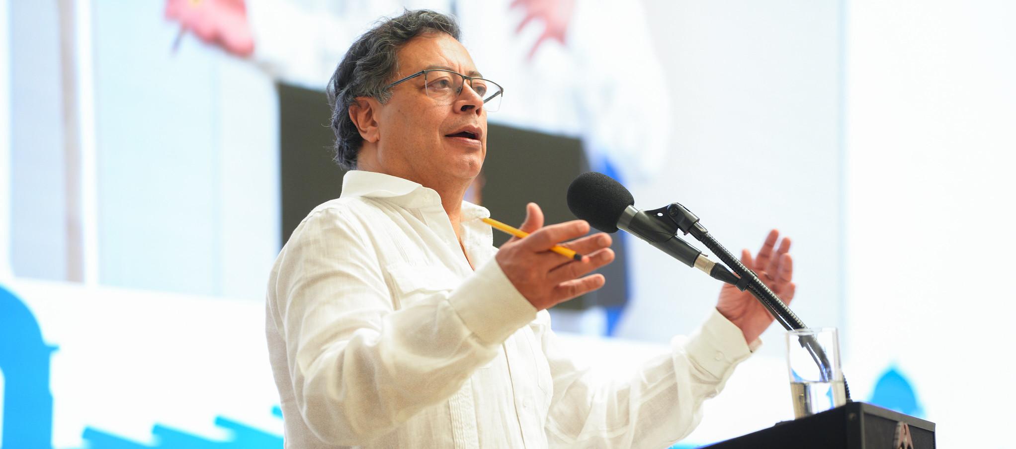 El Presidente de la República, Gustavo Petro.