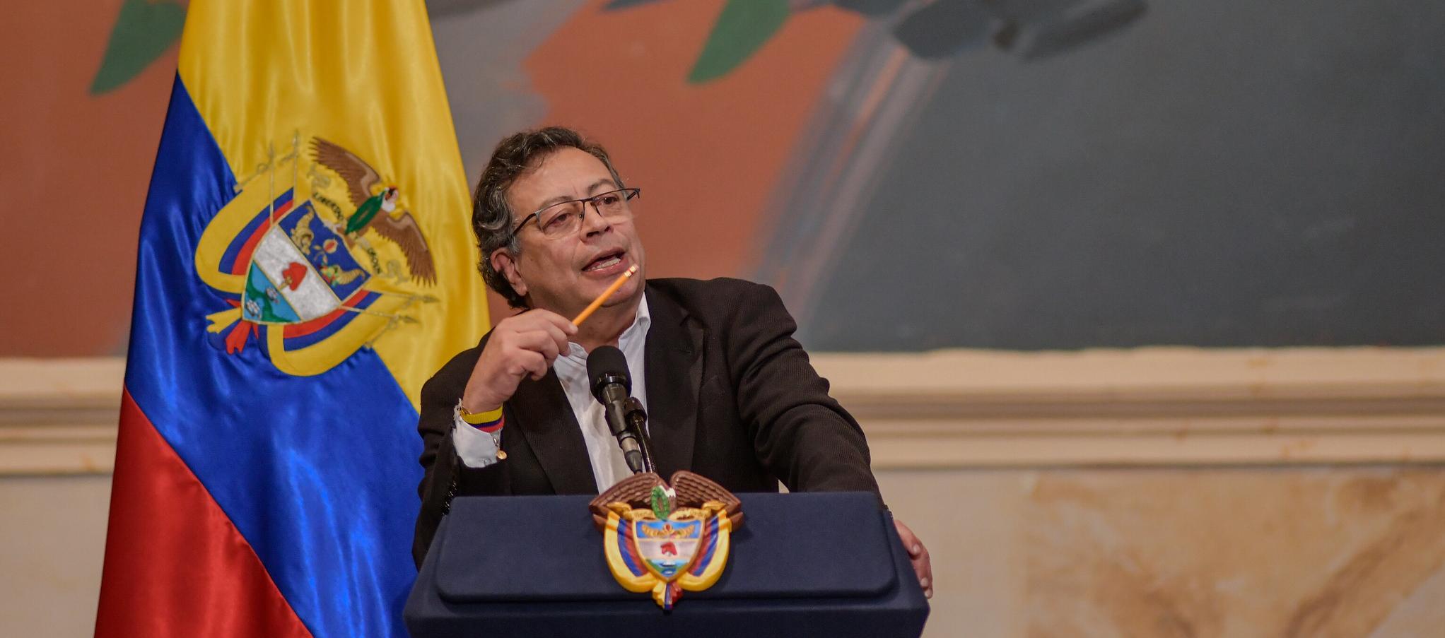 El Presidente Gustavo Petro.