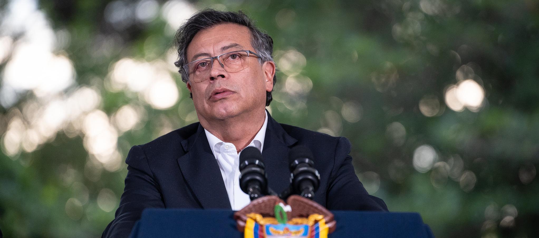 El Presidente Gustavo Petro.