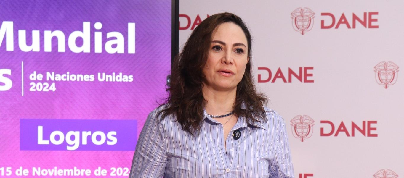 Piedad Urdinola, directora del Dane.