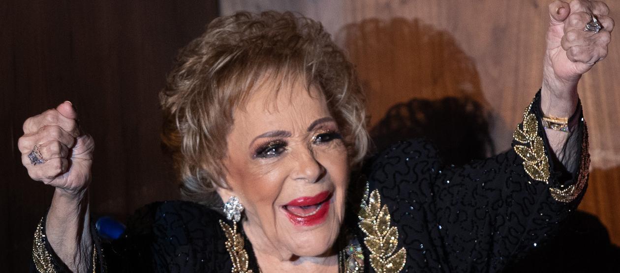 La actriz mexicana Silvia Pinal.