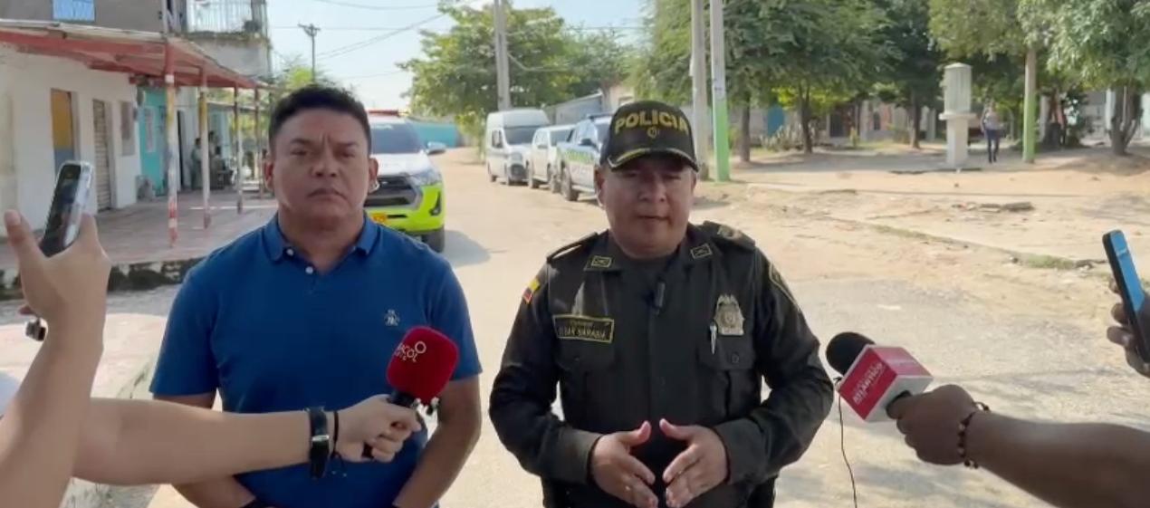 Coronel César Sarabia, Subcomandante de la Mebar. 