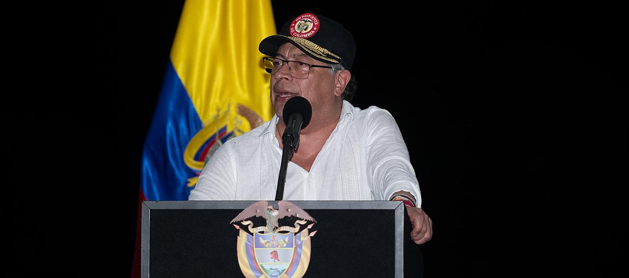 Presidente Gustavo Petro. 