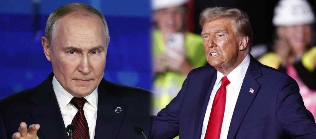 Vladimir Putin y Donald Trump.