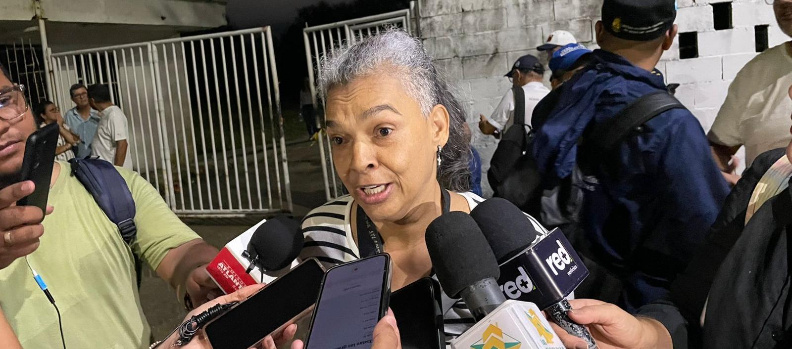 Sara Arroyo, residente en Campo Alegre. 