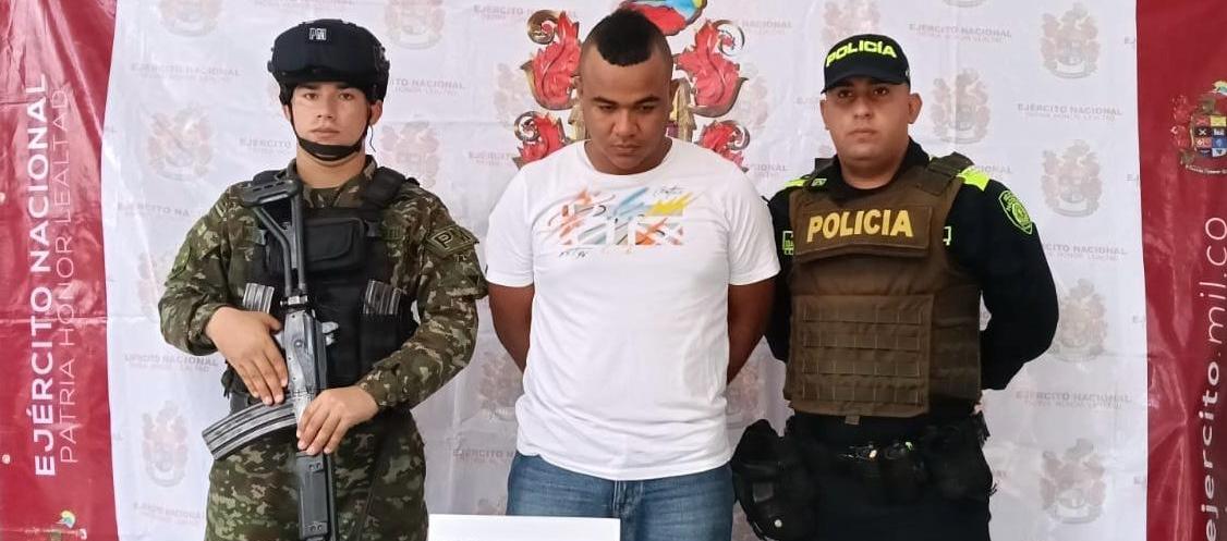 Sheiner Alfonso Sánchez Barros, alias 'El nene'.