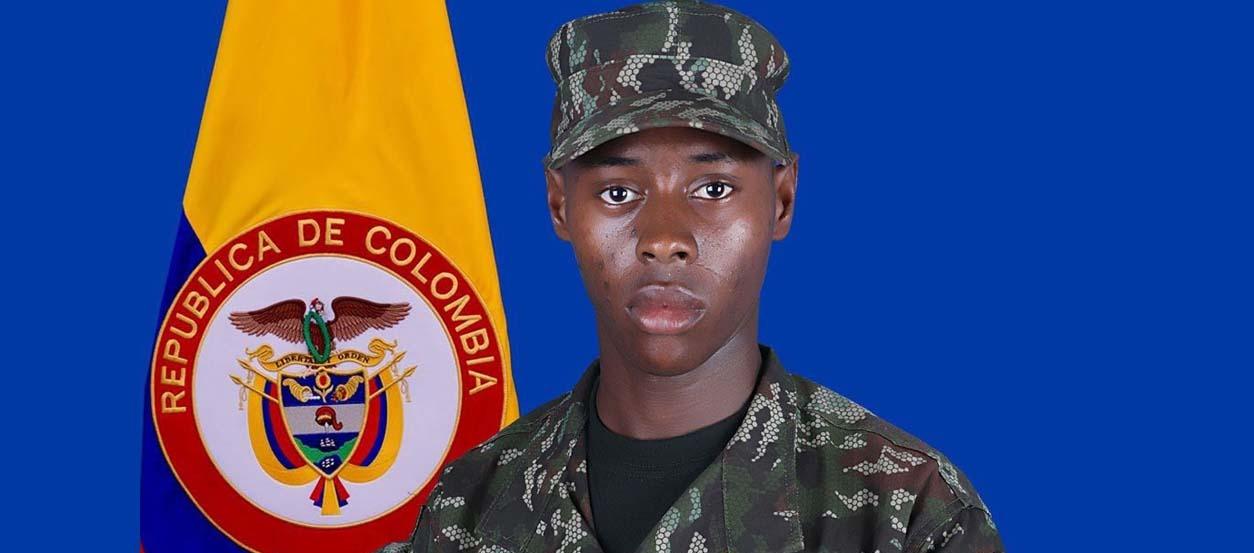 El soldado profesional Yoiser David Redondo Arias. 