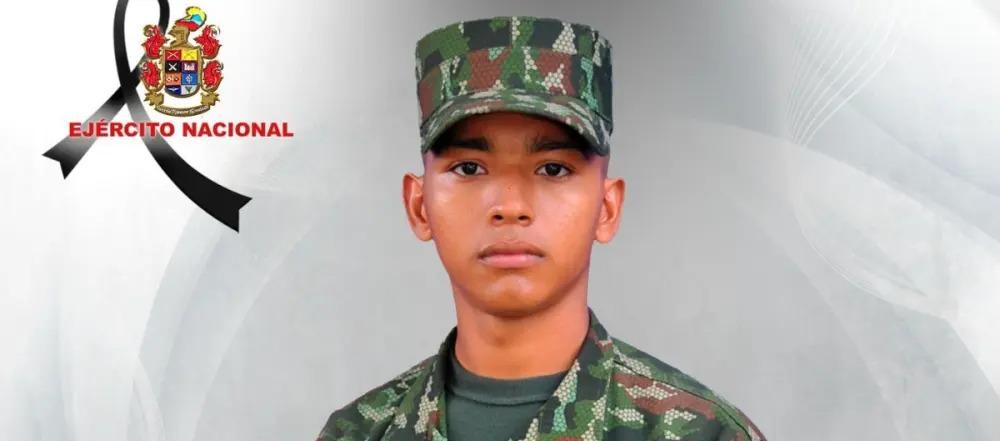 El soldado asesinado Breiner Yesid Mora Peralta.