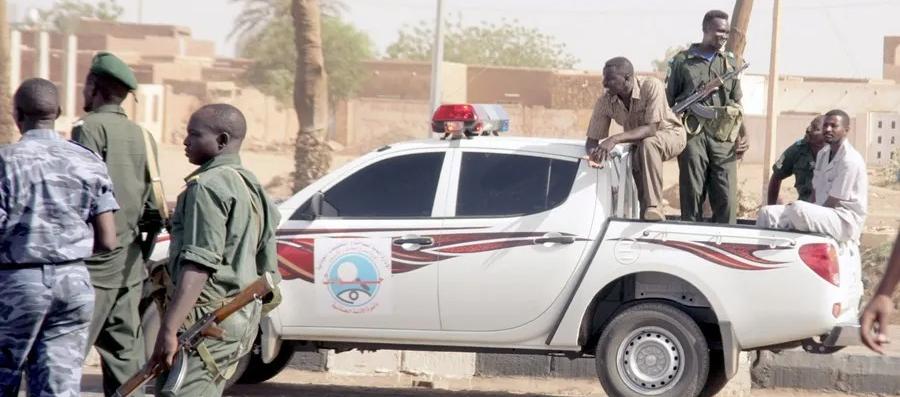 Soldados del Ejército de Sudán.