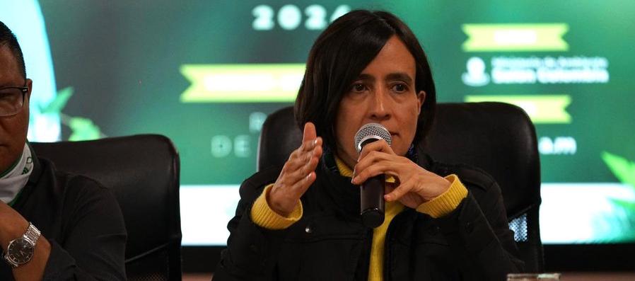 Susana Muhamad, Ministra de Ambiente y Desarrollo Sostenible.