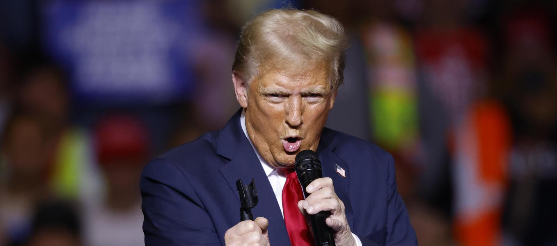 Donald Trump, candidato republicano. 