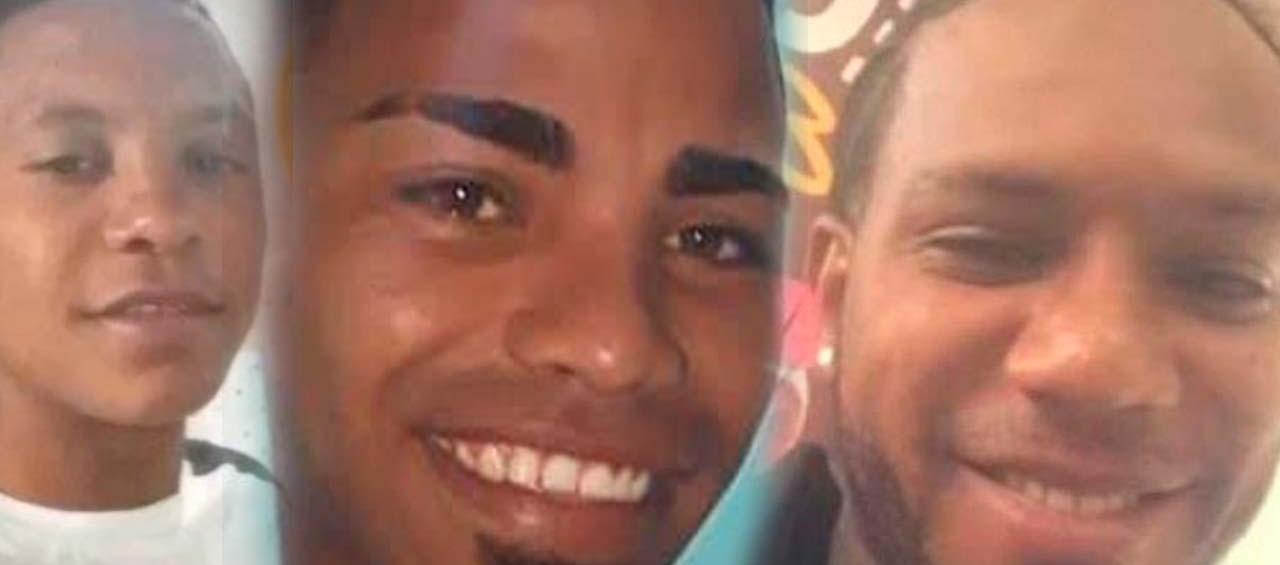 Tres de las víctimas mortales en Rebolo.