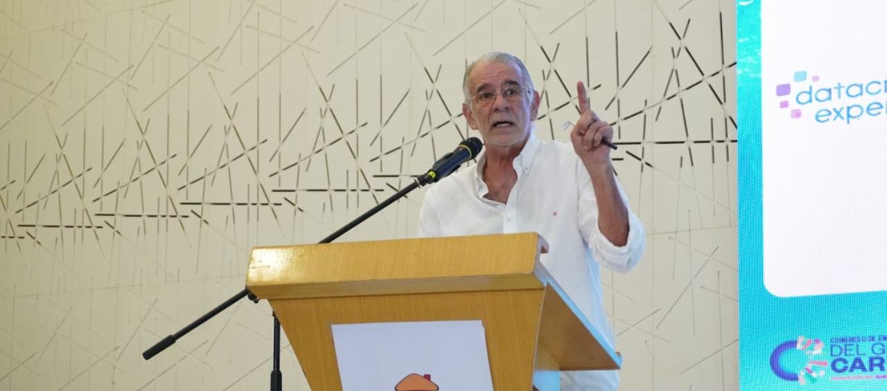 Eduardo Verano, gobernador del Atlántico. 