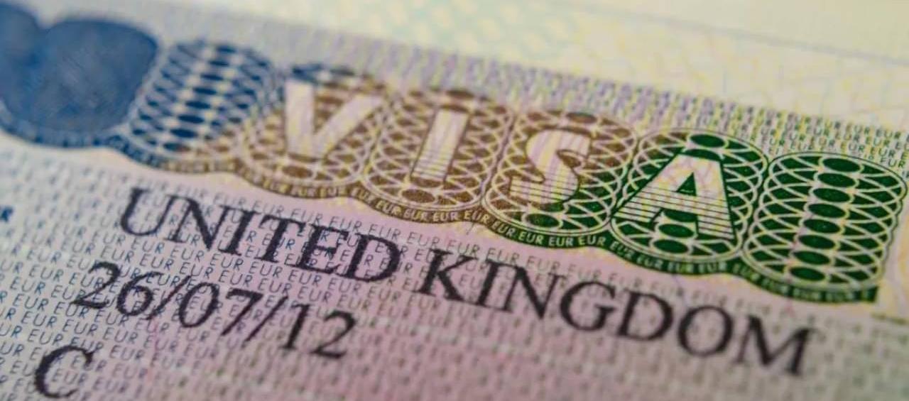 Visa del Reino Unido.