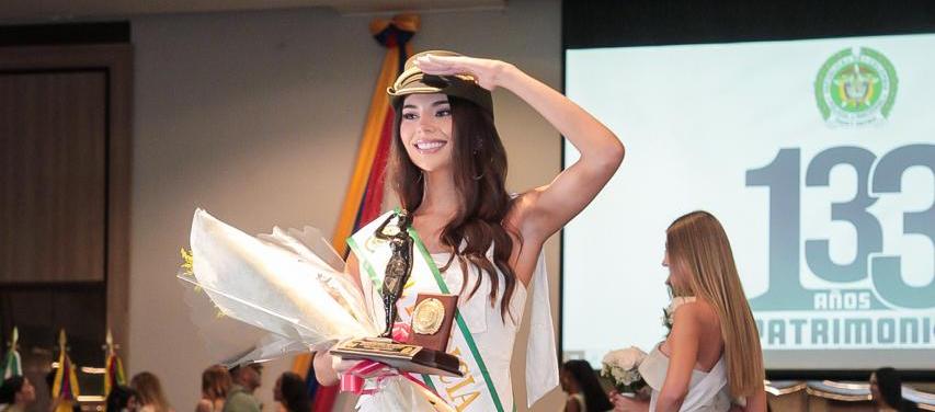 Juliana Osorio Angulo, Reina de la Policía Nacional 2024. 