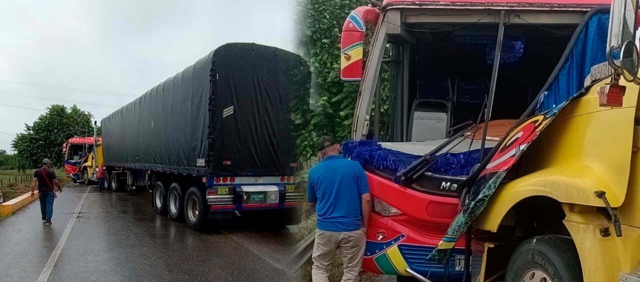 Accidente en jurisdicción de Ponedera. 