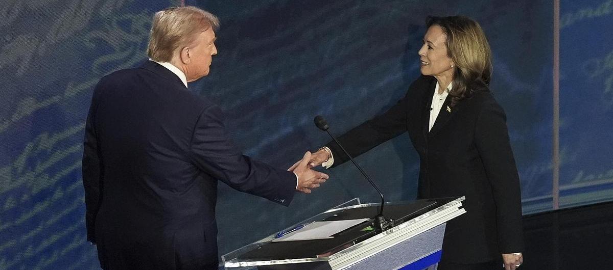 Donald Trump y Kamala Harris.